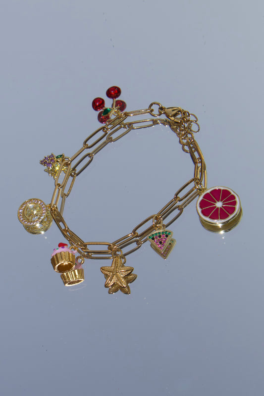 CAKE CHARM BRACELET